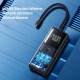 Rocoren 150 PSI Hava Pompası 4000 mAh Şarjlı Taşınabilir Araç Lastik Bisiklet Top Şişirme Powerbank LED Lamba LCD Ekran