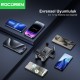 Rocoren 360° Ayarlanabilir Ayna Dibi Bağlantılı Motosiklet Telefon Tutucu