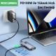 Rocoren 6 Portlu 4K 30Hz Gigabit Ethernet 3*USB3.0 PD 100W Destekli Hub Çoklayıcı