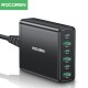 Rocoren 60W 3*Type-C ve 3*USB-A 6 Portlu Şarj Cihazı Masaüstü Şarj İstasyonu