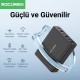 Rocoren 60W 3*Type-C ve 3*USB-A 6 Portlu Şarj Cihazı Masaüstü Şarj İstasyonu