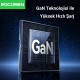 Rocoren 70W GaN Şarj Cihazı Type-C ve USB-A 3-Portlu Hızlı Şarj Aleti