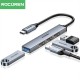Rocoren Type-C 5Gbps 4 Portlu USB-A 3.0 Çoklayıcı Dönüştürücü Hub