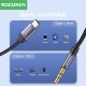 Rocoren Type-C to 3.5mm Jack AUX Hi-Fi DAC Ses Kablosu 3 Metre