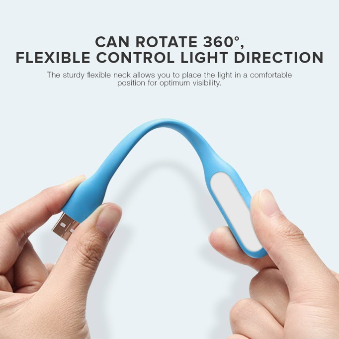 Romoss Taşınabilir USB LED Lamba Mavi