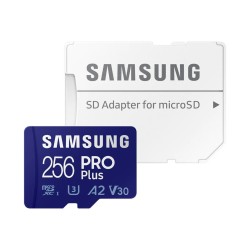 256GB Samsung PRO Plus microSDXC 256GB Hafıza Kartı