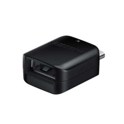 Siyah Samsung Type-C to USB OTG Çevirici Dönüştürücü Adaptör Siyah