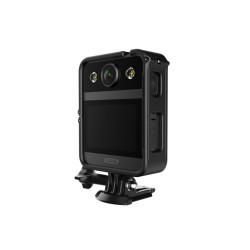 Bewinner Caméra d'action Portable Microphone, Microphone omnidirectionnel  360 ° Micro-Cravate à Pince Lavalier pour SJCAM SJ6 SJ7 SJ360 