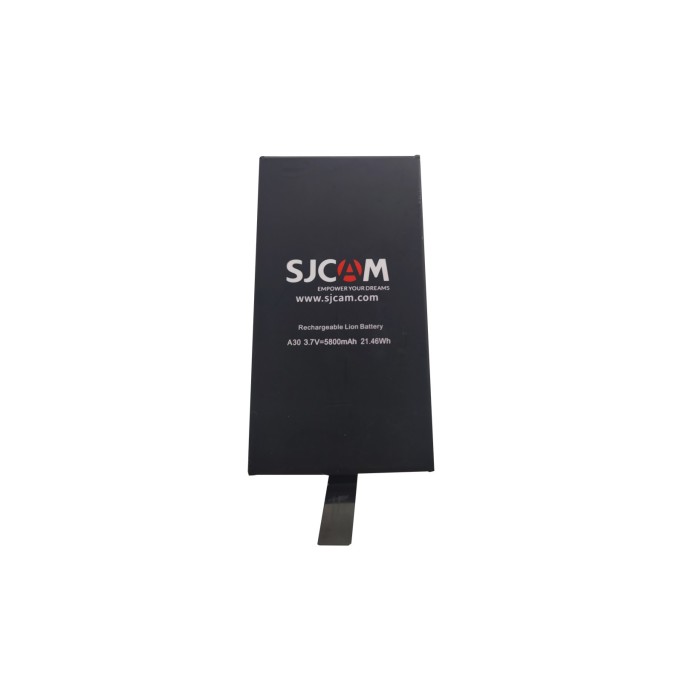 SJCAM A30 Batarya 5800mAh Şarj Edilebilir Lityum Pil Uyumlu Yedek Batarya