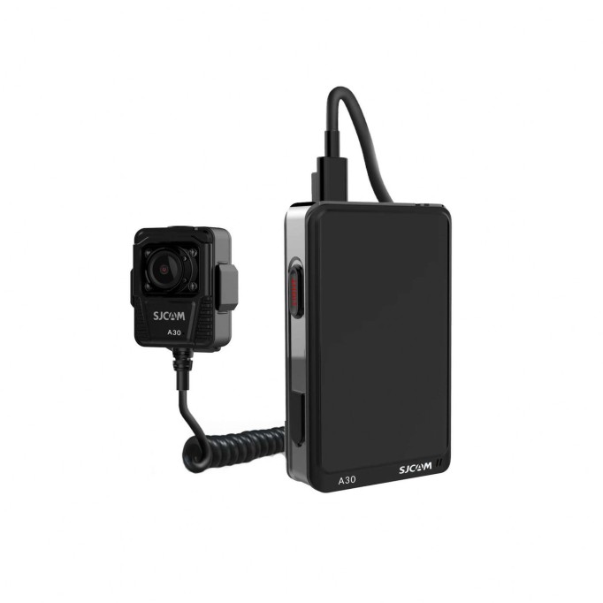 SJCAM A30 Ekranlı Full HD Su Geçirmez Giyilebilir Güvenlik Kamerası
