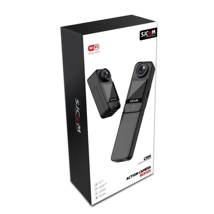 SJCAM C300 4K WiFi Aksiyon Kamerası Beyaz
