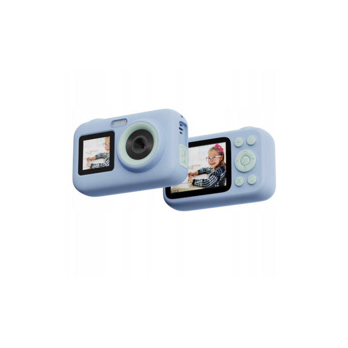 SJCAM Funcam+ Dual Screen 44MP Çocuk Kamerası Mavi