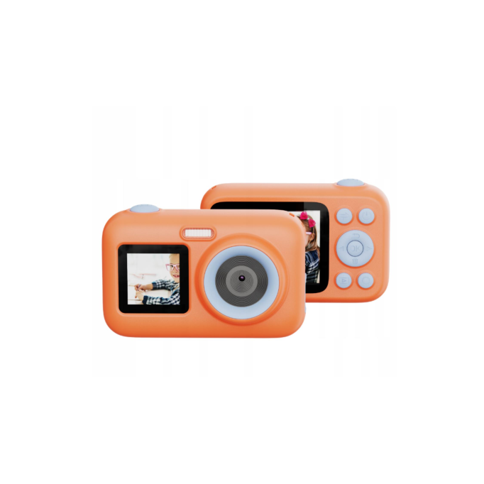 SJCAM Funcam+ Dual Screen 44MP Çocuk Kamerası Turuncu
