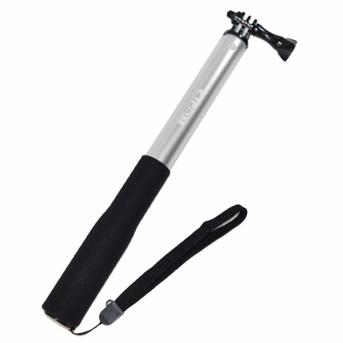 SJCAM Kademeli Monopod Selfie Çubuğu Gümüş