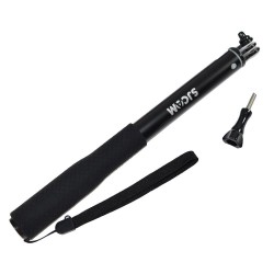SJCAM Kademeli Monopod Selfie Çubuğu Siyah SJCAM Kademeli Monopod Selfie Çubuğu Siyah