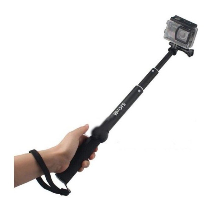 SJCAM Kademeli Monopod Selfie Çubuğu Siyah