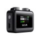 SJCAM M1 Profesyonel Kablosuz Yaka Mikrofonu (1TX  + 1 RX) 100dB Tek Vericili Gürültü Engelleyici (SNR) LCD Ekran