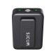 SJCAM M1 Profesyonel Kablosuz Yaka Mikrofonu (1TX  + 1 RX) 100dB Tek Vericili Gürültü Engelleyici (SNR) LCD Ekran