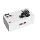 SJCAM M1 Profesyonel Kablosuz Yaka Mikrofonu (2TX  + 1 RX) 100dB Çift Vericili Gürültü Engelleyici (SNR) LCD Ekran