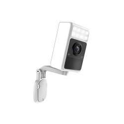 Beyaz SJCAM S1 2K İç ve Dış Mekan Gece Görüşlü Kablosuz Bataryalı Güvenlik Kamerası Beyaz