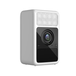 SJCAM S1 2K İç ve Dış Mekan Gece Görüşlü Kablosuz Bataryalı Güvenlik Kamerası Beyaz