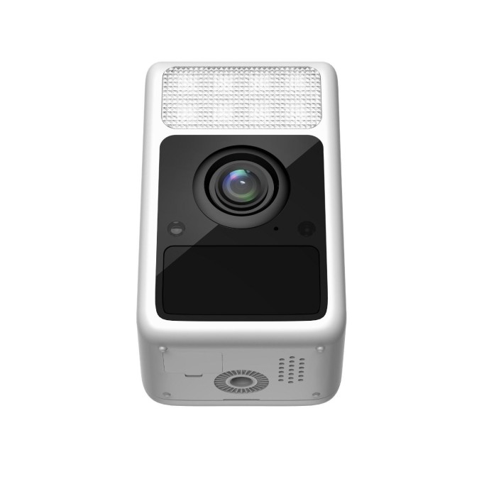 SJCAM S1 2K İç ve Dış Mekan Gece Görüşlü Kablosuz Bataryalı Güvenlik Kamerası Beyaz