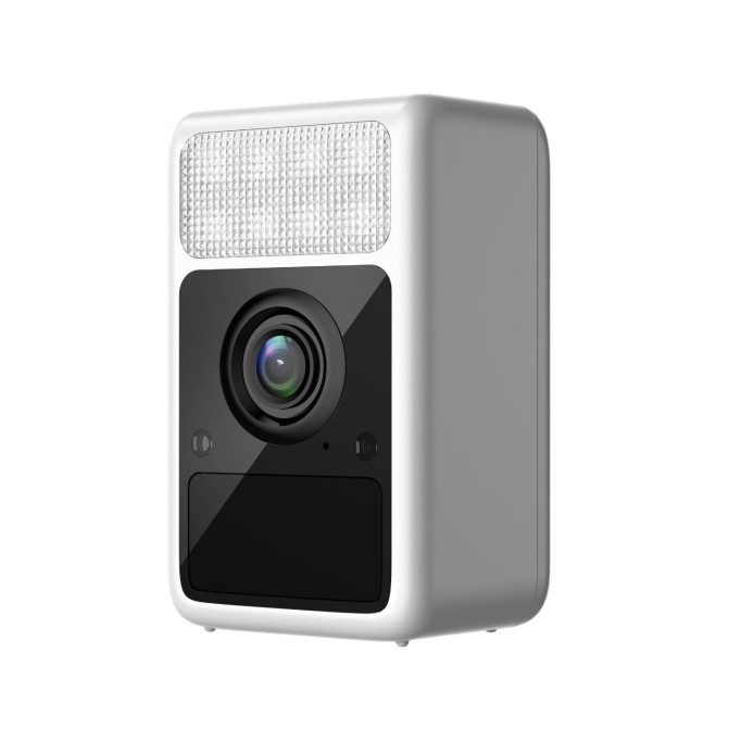 SJCAM S1 2K İç ve Dış Mekan Gece Görüşlü Kablosuz Bataryalı Güvenlik Kamerası Beyaz