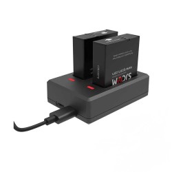 SJCAM SJ10 İkili Yedek Batarya Şarj İstasyonu SJCAM SJ10 İkili Yedek Batarya Şarj İstasyonu