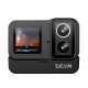 SJCAM SJ20 Dual Lens  4K 30fps 20MP 6 Eksenli Gyro Gece Görüş Aksiyon Kamerası Siyah