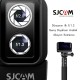 SJCAM SJ20 Dual Lens  4K 30fps 20MP 6 Eksenli Gyro Gece Görüş Aksiyon Kamerası Siyah