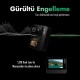 SJCAM SJ20 Dual Lens  4K 30fps 20MP 6 Eksenli Gyro Gece Görüş Aksiyon Kamerası Siyah