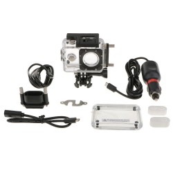 SJCAM SJ4000 Motosiklet Şarjı ve Su Geçirmez Housing Kılıf SJCAM SJ4000 Motosiklet Şarjı ve Su Geçirmez Housing Kılıf