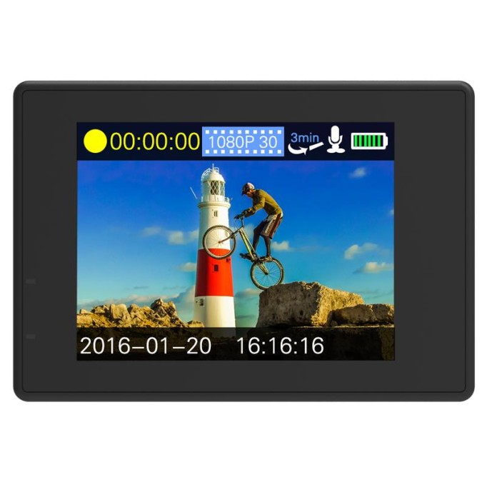 SJCAM SJ4000 WiFi 4K Aksiyon Kamerası Gümüş SJCAM SJ4000 WiFi 4K Aksiyon Kamerası Gümüş