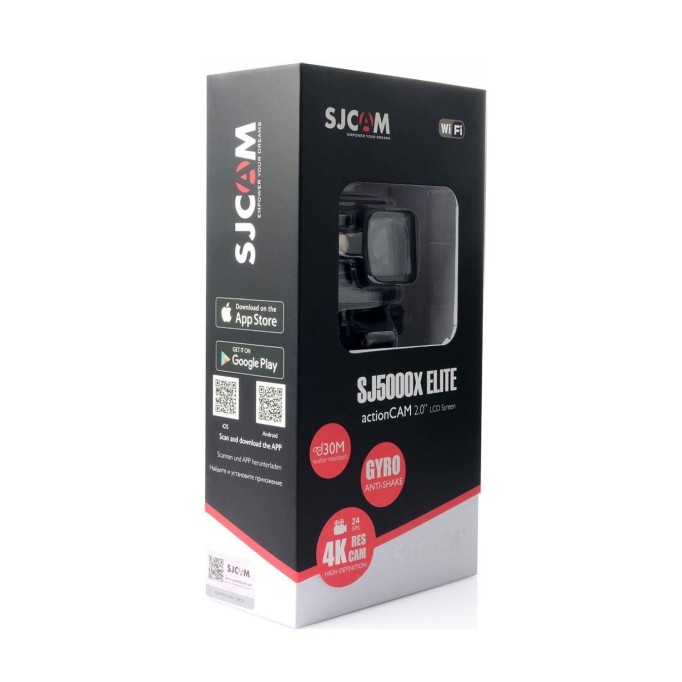 SJCAM SJ5000X Elite Aksiyon Kamerası Siyah