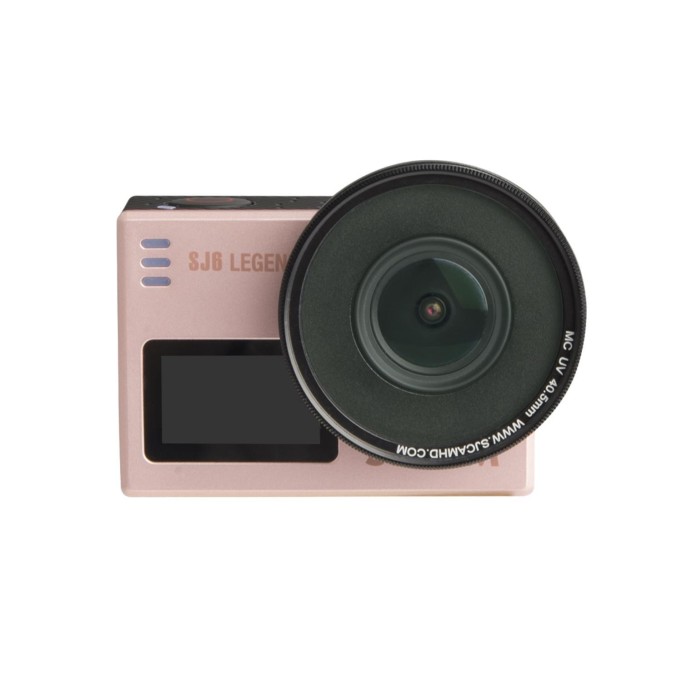 SJCAM SJ6 Aksiyon Kamerası için Koruma Kapaklı Çizilmez MC UV 40.5mm Lens