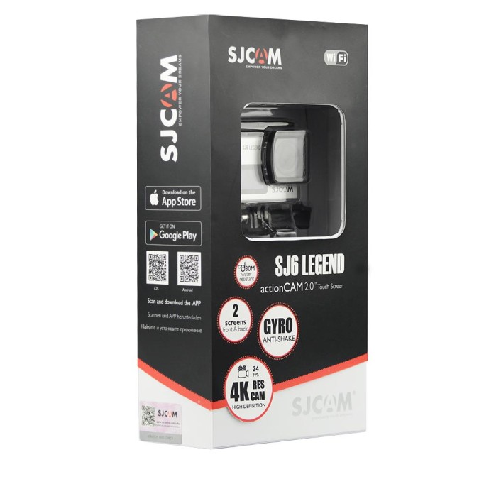 SJCAM SJ6 Legend 4K Aksiyon Kamerası Silver