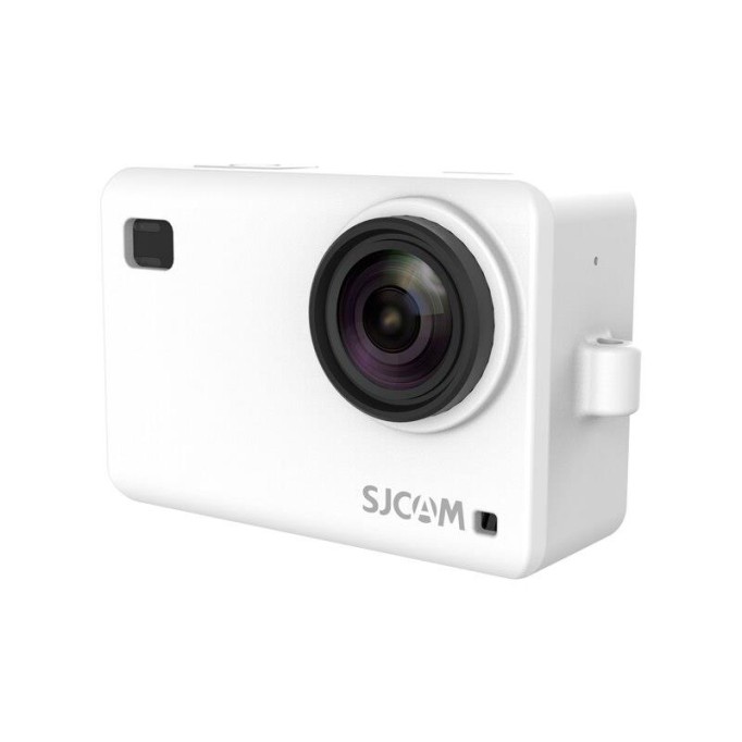 SJCAM SJ8 Aksiyon Kamera Serisi için Koruyucu Silikon Kılıf Beyaz