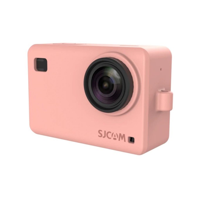 SJCAM SJ8 Aksiyon Kamera Serisi için Koruyucu Silikon Kılıf Pembe