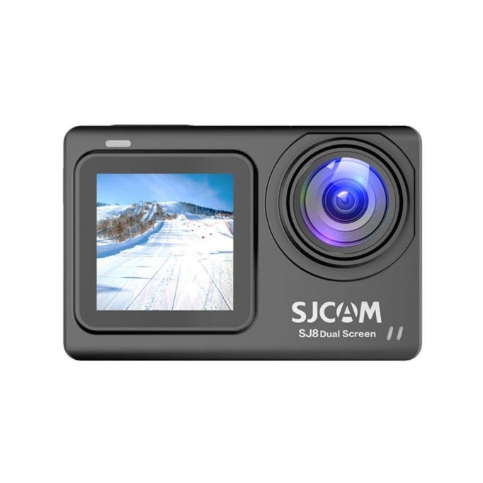 SJCAM SJ8 Dual Screen Wi-Fi 4K Aksiyon Kamerası Siyah