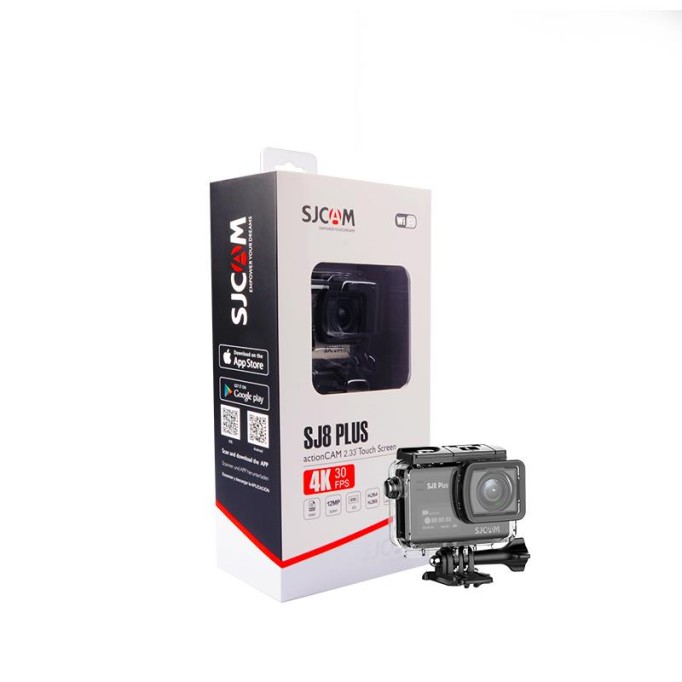 SJCAM SJ8 Plus Wifi 4K Aksiyon Kamerası Siyah