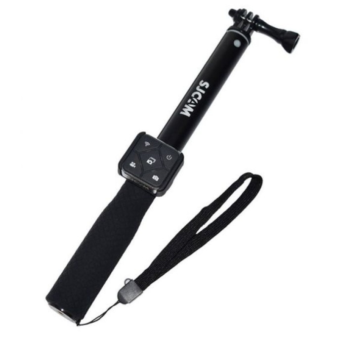 SJCAM Uzaktan Kumandalı Monopod Gümüş