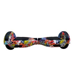 Smart Balance N3S Elektrikli Kaykay Hoverboard Scooter Self Balancing 6.5 Inch Grafity Desenli 12