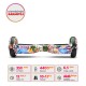 Smart Balance N3S Elektrikli Kaykay Hoverboard Scooter Self Balancing 6.5 Inch Grafity Desenli 19