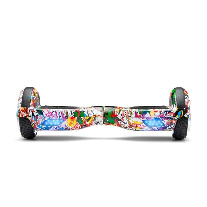 Smart Balance N3S Elektrikli Kaykay Hoverboard Scooter Self Balancing 6.5 Inch Grafity Desenli 19