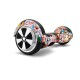Smart Balance N3S Elektrikli Kaykay Hoverboard Scooter Self Balancing 6.5 Inch Grafity Desenli 19