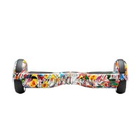 Smart Balance N3S Elektrikli Kaykay Hoverboard Scooter Self Balancing 6.5 Inch Grafity Desenli 19