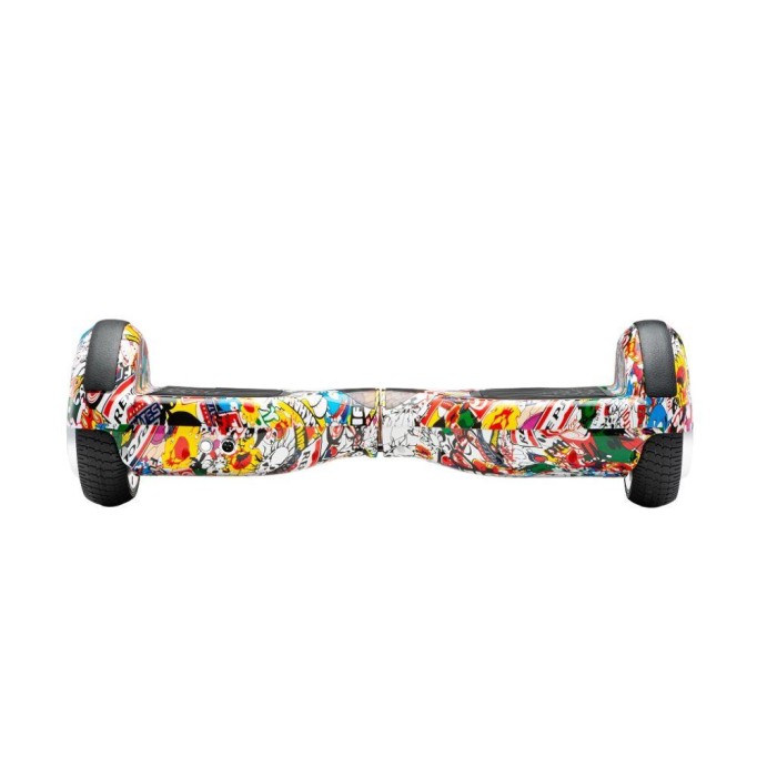 Smart Balance N3S Elektrikli Kaykay Hoverboard Scooter Self Balancing 6.5 Inch Grafity Desenli 19