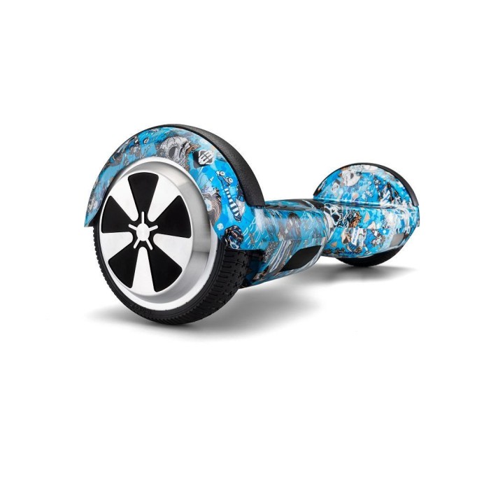 Smart Balance N3S Elektrikli Kaykay Hoverboard Scooter Self Balancing 6.5 Inch Grafity Desenli 22
