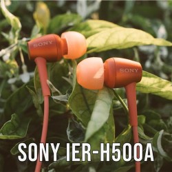  Sony h.ear in 2 Mikrofonlu Hi-Res Kulak İçi Kulaklık-Kırmızı