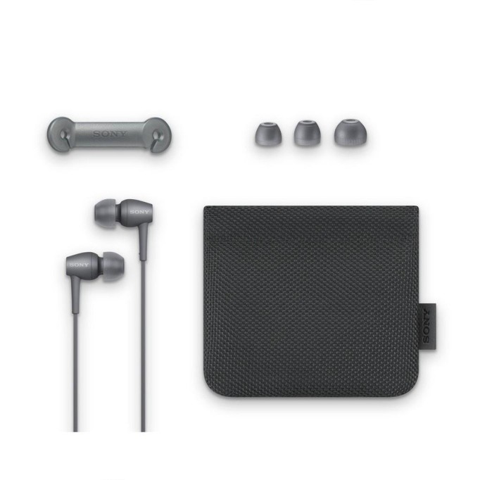 Sony h.ear in 2 Mikrofonlu Hi-Res Kulak İçi Kulaklık-Siyah